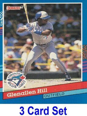 Glenallen Hill Baseball Card Collection
